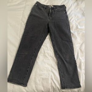 Madewell Women’s The Curvy Perfect Vintage Straight Leg Denim Jeans